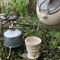 Kettle De Silicona 1.5L Con Manija Collapsible Para Camping Y Montañismo Con Fondo De Acero Inoxidable Taza De Agua Desplegable De 1L - details 6