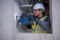 Bosch Professional 18V System martillo perforador a batería GBH 18V-22 (con SDS plus, incl. 2 baterías de 4,0 Ah, cargador GAL 18V-40, 2 cepillos de anillo, GDE 18V-12, en L-BOXX) - details 4