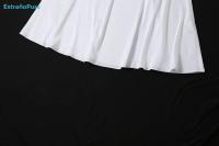 Vestido Y2K De Mujer Con Cuello V Y Sin Mangas Elegante Patchwork De Malla De Seda Sexy Para Fiesta De Cumpleaños Y Baile De Promotores Verano 2024 - details 9