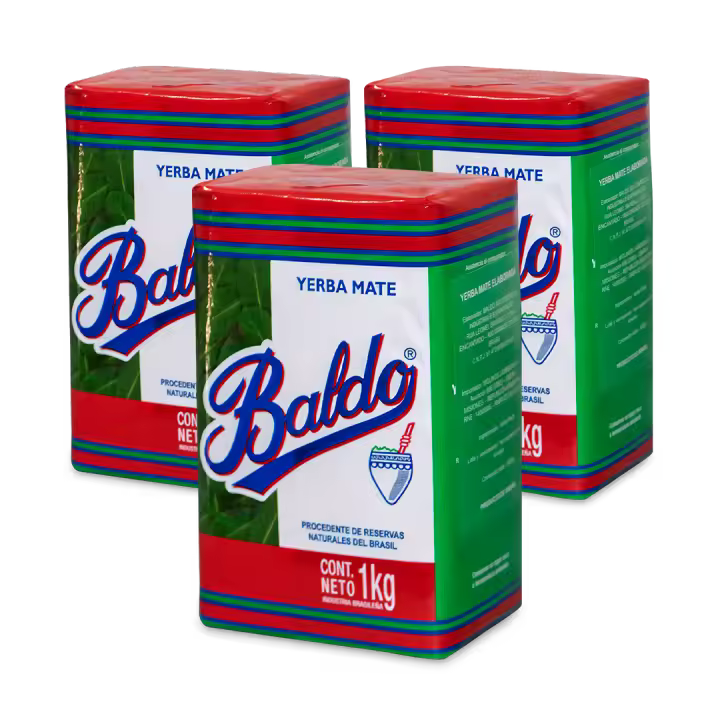Baldo Pack 3 Kg Yerba Mate - 1