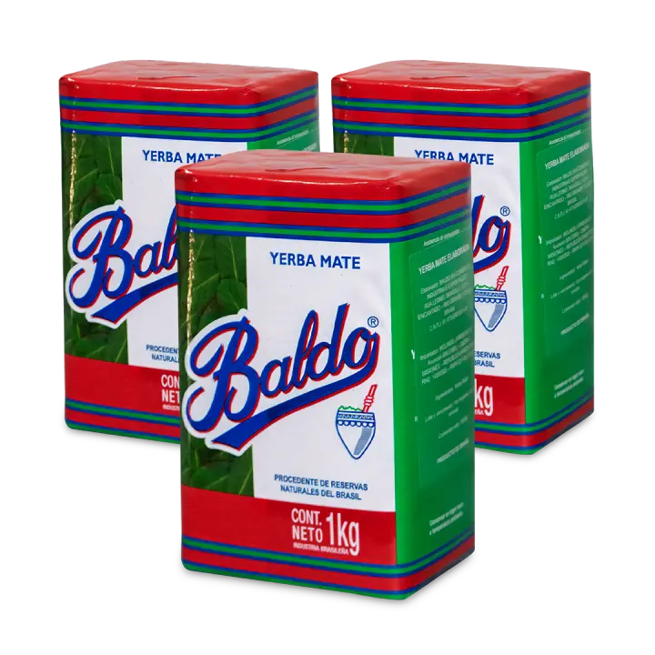 Baldo Pack 3 Kg Yerba Mate - 1