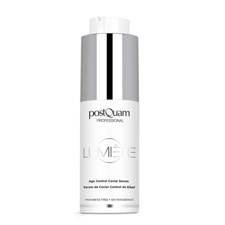 PostQuam - Serum Facial de Caviar Lumière - Elixir de Juventud Redensificante y Reestructurante con Extracto de Caviar, Germen de Trigo, Ácido Hialuronico y Extracto de Soja - Reduce Visiblemente los Signos del Envejecimiento - 30 ml - 1