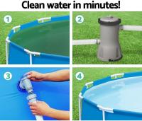 Depuradora de Cartucho Bestway 3.028 L/h, Filtro Purificador Piscina, Fácil Instalación - details 4