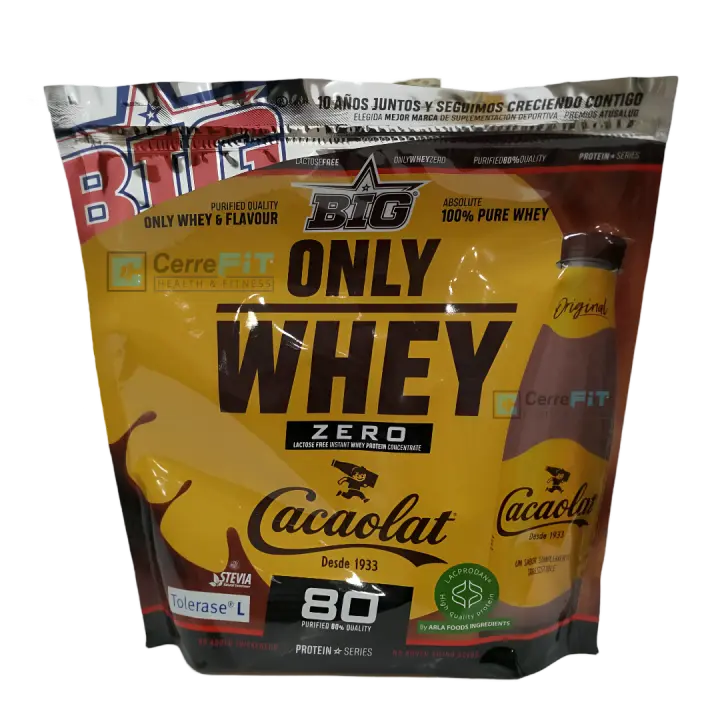 Only Whey Zero 250g - Big / sin lactosa / baja en grasas / deliciosa - 1