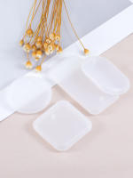 Molde De Silicona Para Joyería DIY Pendones Redondos Y Rectangulares Formas De Corazón Y Escudo Herramientas Para Colgantes Y Llaveros - details 2
