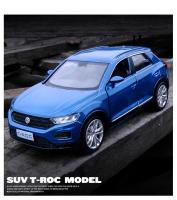Volkswagen T-ROC Modelo De Coche De Aleación 1:36 Juguete De Metal Para Colección Y Niños Con Retroceso Simulación Vehículo De Metal Sin Batería - details 0