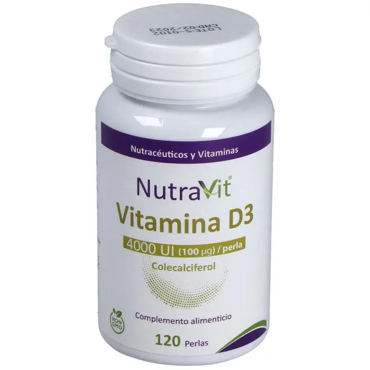 Nutravit Vitamina D3 120 Perlas - 1