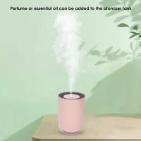 Difusor de humidificador de coche USB, 2W 255ML mini humidificador de aceite esencial de coche aromaterapia portátil lindo difusor de aroma portátil con humidificador de ultrasonido de 100ml (rosa) - details 3