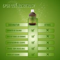 Dioxnatur DMSO 99,9% 500ml Dimetilsulfóxido Grado Farmacéutico - Botella + Spray Vaporizador cristal ámbar - details 2