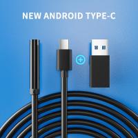 Cámara De Endoscopio Flexible 7.0MM Tipo-C IP67 Impermeable Con 6 LEDs Adjustables USB Para Android Inspección Borescope Para Teléfono PC - details 1