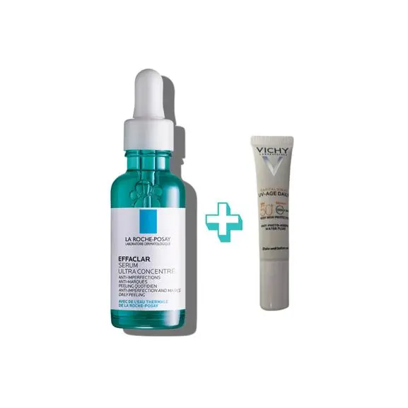 Pack Imperfecciones Piel Adulta Effaclar sérum + REGALO Capital Soleil Uv-age spf50 15ml, La Roche Posay - 1