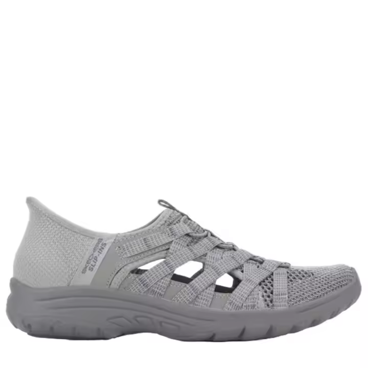 Skechers - Cómoda Deportiva Mujer - SLIP-INS REGGAE FEST 2.0 NEAP TIDE Gris - Memory Foam - 1