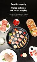 Multi Cocina Eléctrica 220V Sartén De Frying No Adhiere Para Barbacoa Pescado Carne Huevo Máquina De Cocinar En Casa - details 14