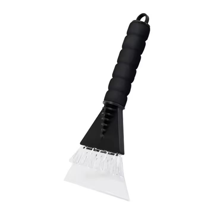 Pala De Nieve Para Coche Con Mango Antideslizante Eliminador De Hielo Y Nieve Para Ventanas Delanteras De Camiones Herramienta De Invierno - 1