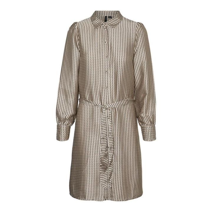 VERO MODA Abito Estivo da Donna Vmchloe SL Abk Dress Ga Jrs Noos, Blazer Blu Marine, XS