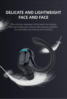 Auriculares Bluetooth 5.2 Inalámbricos Impermeables Con Micrófono Mini Hooks Para Oídos Estéreo HiFi Música Para Teléfono Auriculares Deportivos Con Cancelación De Ruido Activa - details 2
