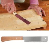 Maza De Mano Pequeña 12 Pulgadas Para Carpintería Corte Plano Herramienta De Cortado Recta De Madera Con Mango De Madera Doble Borde Para Uso Doméstico - details 3