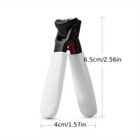 Nuevos Mini Cortauñas Para Uñas Gruesas Herramientas De Manicura Domésticas Tijeras Diagonales Y Acrílicas De Acero Inoxidable - details 4