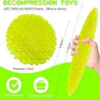 Juguete Antiestrés Mágico De 6 Caras Squishy Worm Alivio Del Estrés Juguetes Interactivos Para Adultos Y Niños - details 1