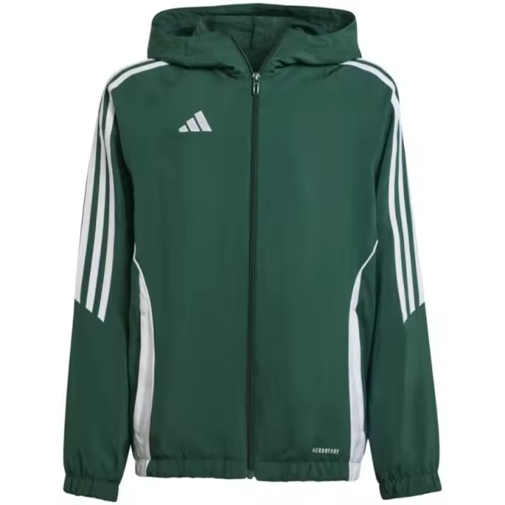Adidas Tiro 24 Jr IM8796 jacket chaqueta deportiva juvenil de la serie Tiro 24, diseñada para ofrecer un ajuste cómodo y un excelente aislamiento en días fríos. - 1