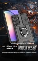 Funda De Cámara Antichoque Para Samsung S24 FE S23 Ultra plus Compatible Con Galaxy A15 A55 A13 A35 Con Soporte Magnético Y Anillo Protector Anti-Resbalón Anti-Scratch Matte - details 0