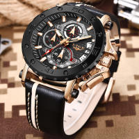Reloj De Pulsera Militar LIGE 2024 Para Hombre Nuevo Deportivo De Lujo Con Correa De Silicona Resistente Al Agua Y Shock Reloj Cuarzo De Gran Diámetro - details 20