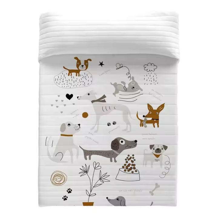Colcha Panzup Dogs 1 Cama de 180/200 - 1