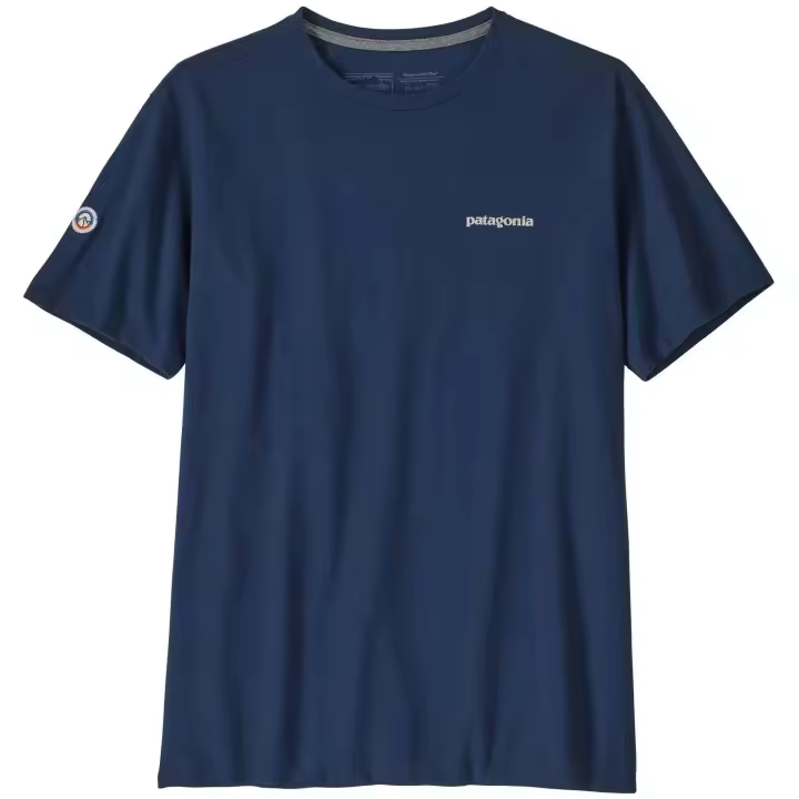 Camiseta de Manga Corta Patagonia Fitz Roy Icon ® para unisex en color azul - 1