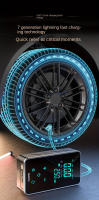 Bomba de inflado de neumáticos eléctrica portátil para coches, inflado 4X más rápido, batería de litio recargable por USB, tensión de funcionamiento 12V, para coches, baloncesto, bicicletas, anillos de natación - details 2