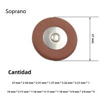 Pads De Batería Para Saxofón Tenor Alto Soprano Universal Piezas De Madera Y Instrumentos Musicales Accesorios De Cuero Para Saxofón - details 5