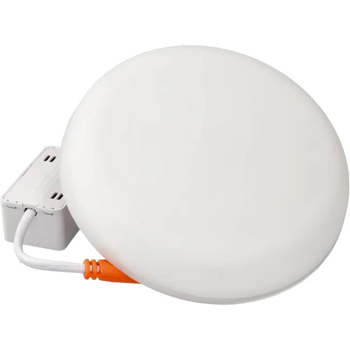 Jandei - Downlight LED Frameless Sin Marco Formato Redondo Empotrable 18W, Color Blanco Frío 6000K, Corte Ajustable - 1