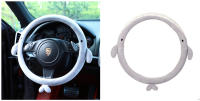 Funda De Volante De Coche Creativa Y Divertida De Peluche Para Invierno Guantes De Manillar De Volante Tamaño Único - details 10