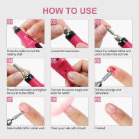 Juego De Linterna Para Uñas Eléctrica Máquina De Pulir Y Moldear Herramientas Profesionales Para Manicura Y Pedicura Cortador De Uñas Y Herramientas De Pulido Fuerte - details 5