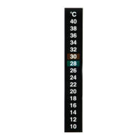 Termómetro Adhesivo Para Acuario Rango De Temperatura 10-40℃ Tamaño 13x1.8cm Peso 3g Etiqueta Termométrica Para Tanque De Peces - details 1