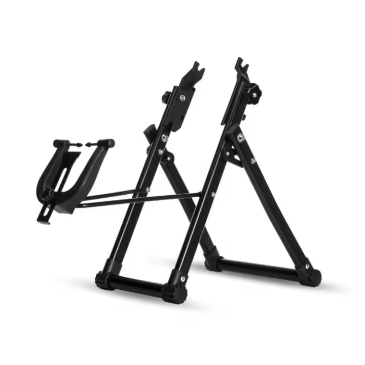 Mesa De Corrección De Ruedas De Bicicleta Plegable Herramienta De Reparación De Bicicleta De Montaña Y Carretera Para Hogar - 1
