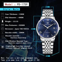 Reloj Mecánico De Negocios PAGANI DESIGN 40MM Cristal De Zafiro Resistente Al Agua 10Bar Corona Sellada Cierre De Hebilla Regalo Para Hombre - details 4