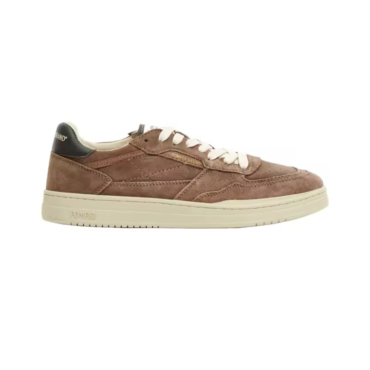 Zapatillas Marrones Pompeii Elan Suede Taupe - 1