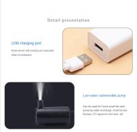 Bomba De Agua Submersible USB Silenciosa Micro 3V 5V DC Baja Tensión Portátil Para Acuarios Tanque De Peces Fuente - details 12