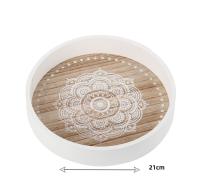 MIRAMAX-Bandeja decorativa de madera,bandeja de mesa de centro - details 1