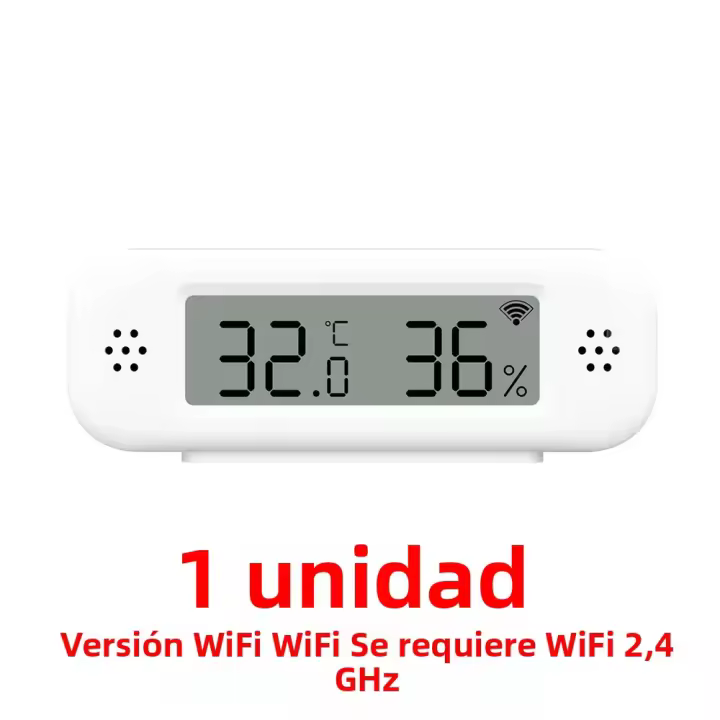 Termómetro Y Higrómetro Inteligente WiFi Mini Tuya Zigbee Para Casa Inteligente Compatible Con Google Home Yandex Alexa Control Remoto Por App - 1