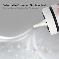 Mini Aspiradora Portátil Recargable Por USB Limpieza De Escritorio Con Cepillo De Limpieza Para Hogar Y Oficina Eliminador De Polvo Para Mesa - details 2