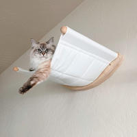 Hammock Para Gato De Pared Con Estantes Y Descansos Estables Para Dormir Jugar Subir Y Descansar Mobiliario Para Gatos PETRAVEL - details 3