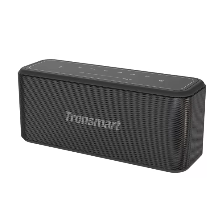 Tronsmart Altavoz máximo 80W Bluetooth Mega Pro, Potencia 60W, Reproductor de Música, Control Táctil, Asistente de Voz, Conexión NFC, Soporta microSD, Modelo Mega, Potencia 40W portátil para viajes, exteriores, para la ducha, la playa y - 1