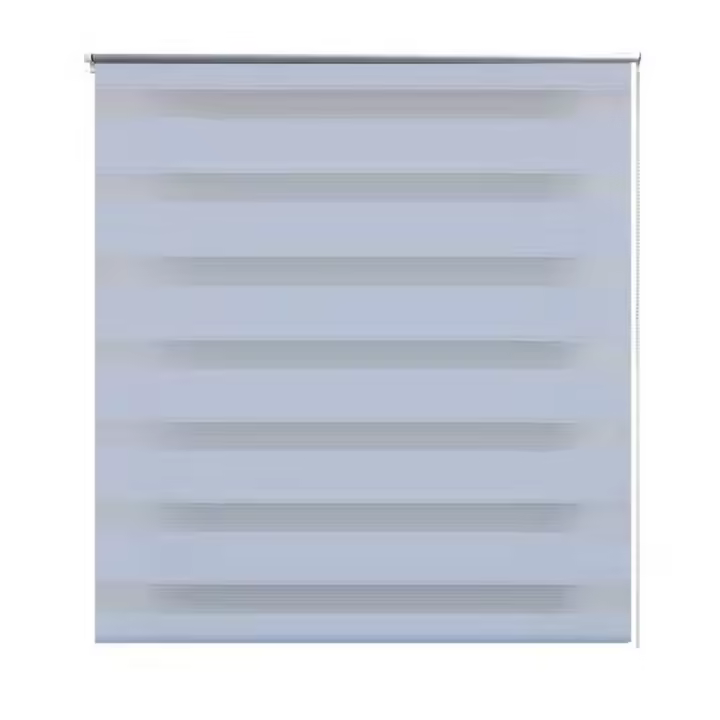 vidaXL Persiana Cebra 50 x 100 cm Blanco - 1