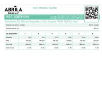 FABRILAMP PREMIUM Ventilador Dc Blondi Negro/oro 72w 3aspas 49/107d 7200lm 6velocidades Tres Luces 3000k,4500k,6000k, Remoto+temporizador+memoria TEMPORIZADOR 1/2/4/8 H, Control de aire verano o invierno Incluye 2 tijas y mandos calidad de confianza - details 3