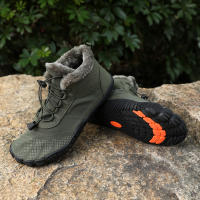 Botas De Invierno Para Hombres Y Mujeres Zapatos Casuales De Nieve Botas De Pies Calientes Para Exteriores Trabajo Zapatillas De Neopreno Cremallera Ajuste Tamaño 36-47 - details 7