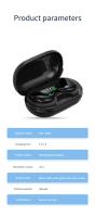 Auriculares Inalámbricos Bluetooth Tech M16 Sleep Ultra Delgados Y Miniatura Con Micrófono Resistente Al Agua BT5.0 Para Deportes Y Oficina - details 13
