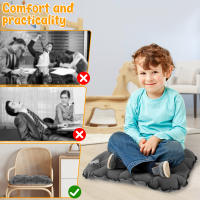 Cojín Inflable Para Silla De Camping Al Aire Libre Viajes Plegable Con Bolsa De Almacenamiento Cojín De Massaje Para Adultos Forma Rectangular - details 5