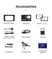 Junsun 2K Android 13 CarPlay inalámbrico Android Auto Sistemas inteligentes para coches para Audi A3 8P 2003  2004 2005 2006 2007 2008 2009 2010 2011 2012 2013 7870 Autoradio - details 28