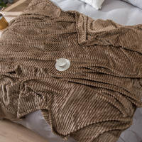 Manta Gris Plush Fluffy Flannel Fleece Suave Para Sofá Y Cama Manta De Terciopelo Poliéster Antipelusa Portátil Para Todas Las Estaciones - details 3